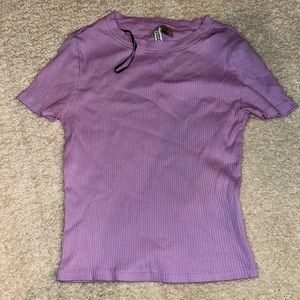 Lavender Crop Top